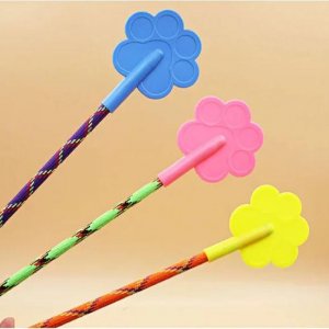 寵物貓狗愛心拍橡膠訓(xùn)導(dǎo)用品貼牌OEM/ODM