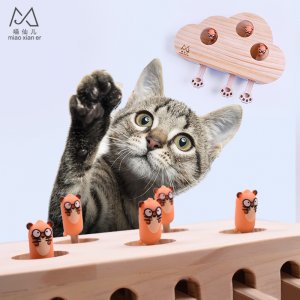 喵仙兒實(shí)木貓玩具OEM/ODM定制代加工