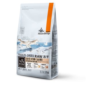 比瑞吉無谷凍干全價犬糧（全期） 添加鴨肉雪蓮果2Kg/袋