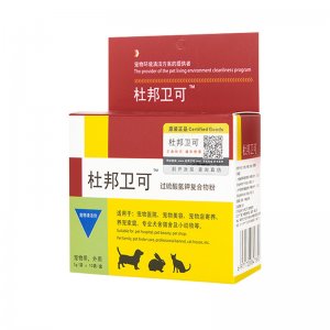 杜邦衛(wèi)可寵物消毒粉貓犬50g盒裝