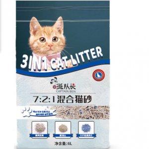 斑隊(duì)長混合貓砂6L