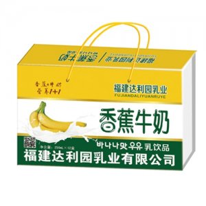 福建達(dá)利園乳業(yè)香蕉牛奶禮盒