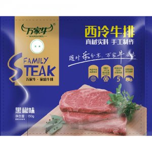 萬家牛西冷牛排150g