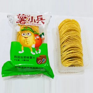 薯片小兵韓國泡菜味計(jì)量稱重