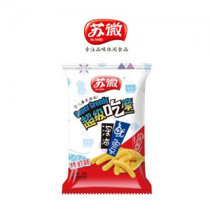 蘇微超級吃摩深海魷魚條烤蝦味