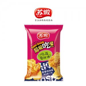 蘇微超級吃摩吮指雞味塊麥香雞塊味