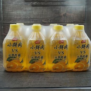 笑連連小鮮肉冰鮮橙果粒果汁