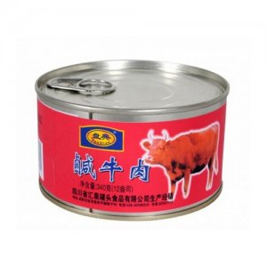 盤(pán)典咸鹵牛肉罐頭340克
