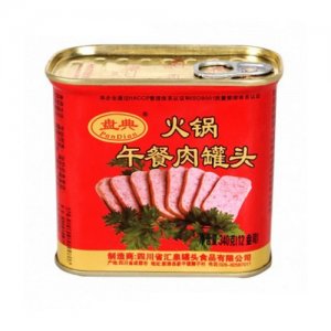 盤(pán)典火鍋午餐肉罐頭340克