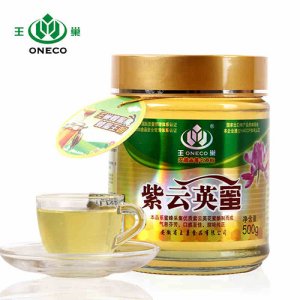 王巢紫云英蜂蜜500g