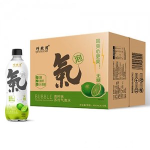 巧然滋青檸味蘇打氣泡水480mlx12