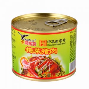 鷹金錢梅菜豬肉罐頭305g