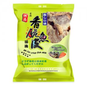 潤(rùn)志磯燒魚皮芥末味香脆魚皮100g