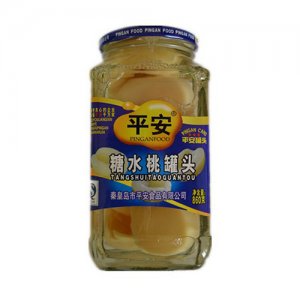 平安糖水桃罐頭860g