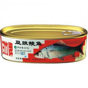 甘竹牌白標(biāo)豆豉鯪魚罐頭