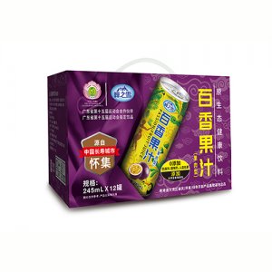 峰之雪百香果汁果肉型12罐裝