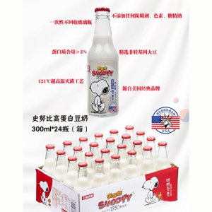 史努比高蛋白豆奶300ml