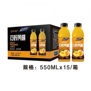 心相隨冷榨黃桃果汁飲料550mlx15瓶