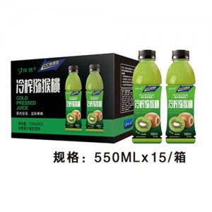 心相隨冷榨獼猴桃果汁飲料550mlx15瓶