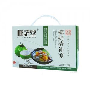 椰語(yǔ)堂椰奶清補(bǔ)涼280gx6罐