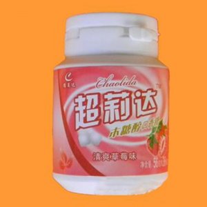 超莉達(dá)木糖醇口香糖清爽草莓味