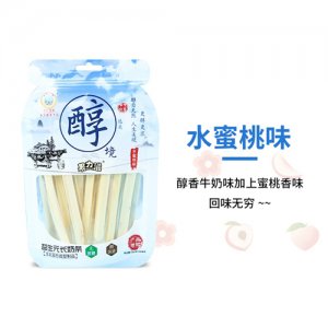 果力滋水蜜桃味奶條103g