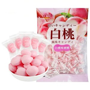 匯福園白桃味果汁糖500g