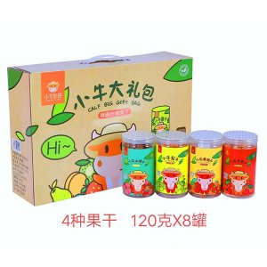 小牛發(fā)現(xiàn)什錦果干果脯120gx8罐