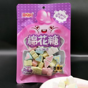 富食村棉花糖香草味100g