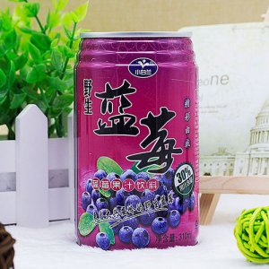 小白蘭野生藍(lán)莓汁飲料310ml