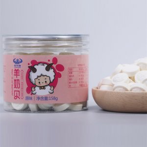 夯牛情羊奶貝原味158g