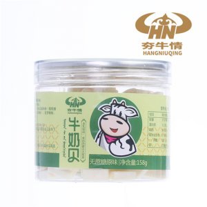 夯牛情牛奶貝無(wú)蔗糖原味158g