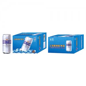 上海喜德利啤酒（6號淺藍色罐）