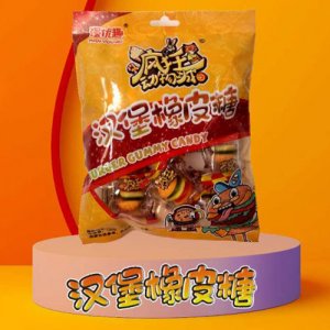漫優(yōu)趣漢堡橡皮糖100g