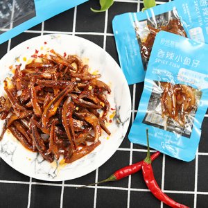 拾光悠味香辣小魚仔計(jì)量稱重