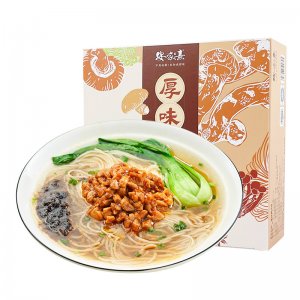 蜀家釀菌湯面即食香菇肉臊湯面