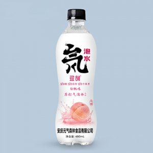 元氣森林食品白桃味蘇打氣泡水