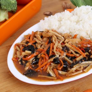滿之惠魚(yú)香肉絲200g成品菜