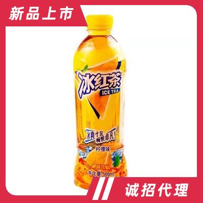 珍茲味冰紅茶檸檬味500mlX15瓶果味飲料網(wǎng)紅茶健康低糖飲品