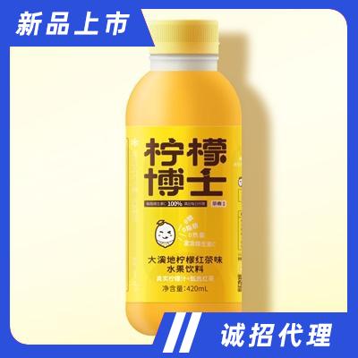 檸檬博士大溪地檸檬紅茶味水果飲料420ml
