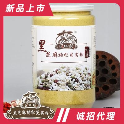 道田坊黑芝麻枸杞茨實(shí)粉養(yǎng)生粉營養(yǎng)代餐沖調(diào)即食五谷雜糧廠家批發(fā)