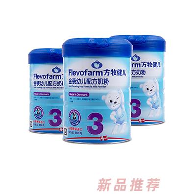 方牧健兒金裝幼兒配方奶粉3段