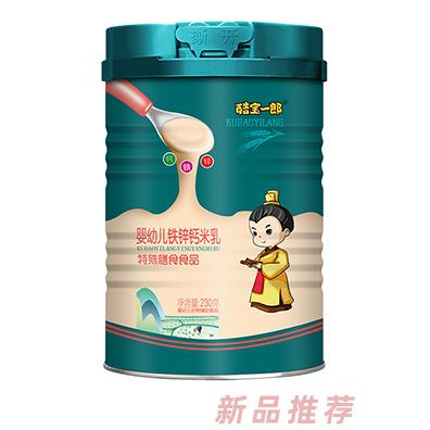 酷寶一郎嬰幼兒鐵鋅鈣米乳230g