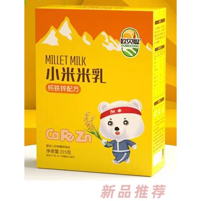 歐貝聰小米米乳盒裝 鈣鐵鋅