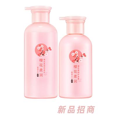 植物主義櫻花洗發(fā)水+護(hù)發(fā)素2件套
