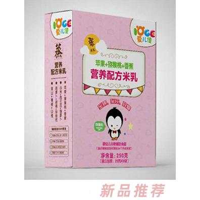 愛兒佳營養(yǎng)配方米乳盒裝-蘋果+獼猴桃+香蕉
