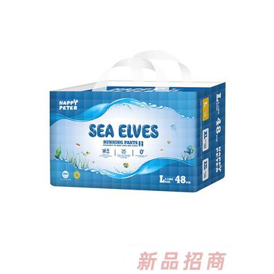 海精靈弱酸性真絲拉拉褲L碼