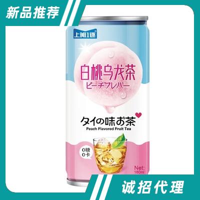 上班1逐白桃烏龍茶180ml