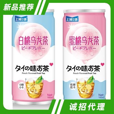 上班1逐桃味烏龍茶180ml
