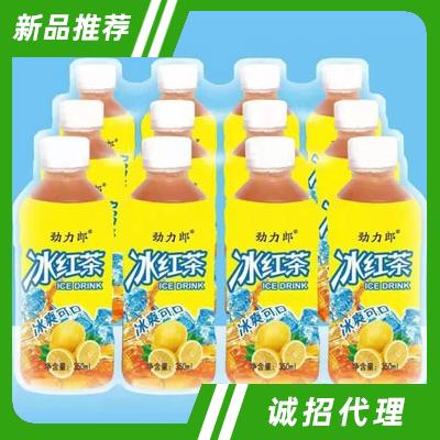 勁力朗冰紅茶飲料350ml（12瓶）